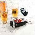 GREENWON Portable Keychain Alcohol Breathalyzer with Alert