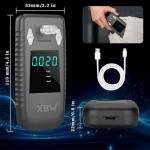 Rechargeable Alcohol Breathalyzer with Quick Test Feature