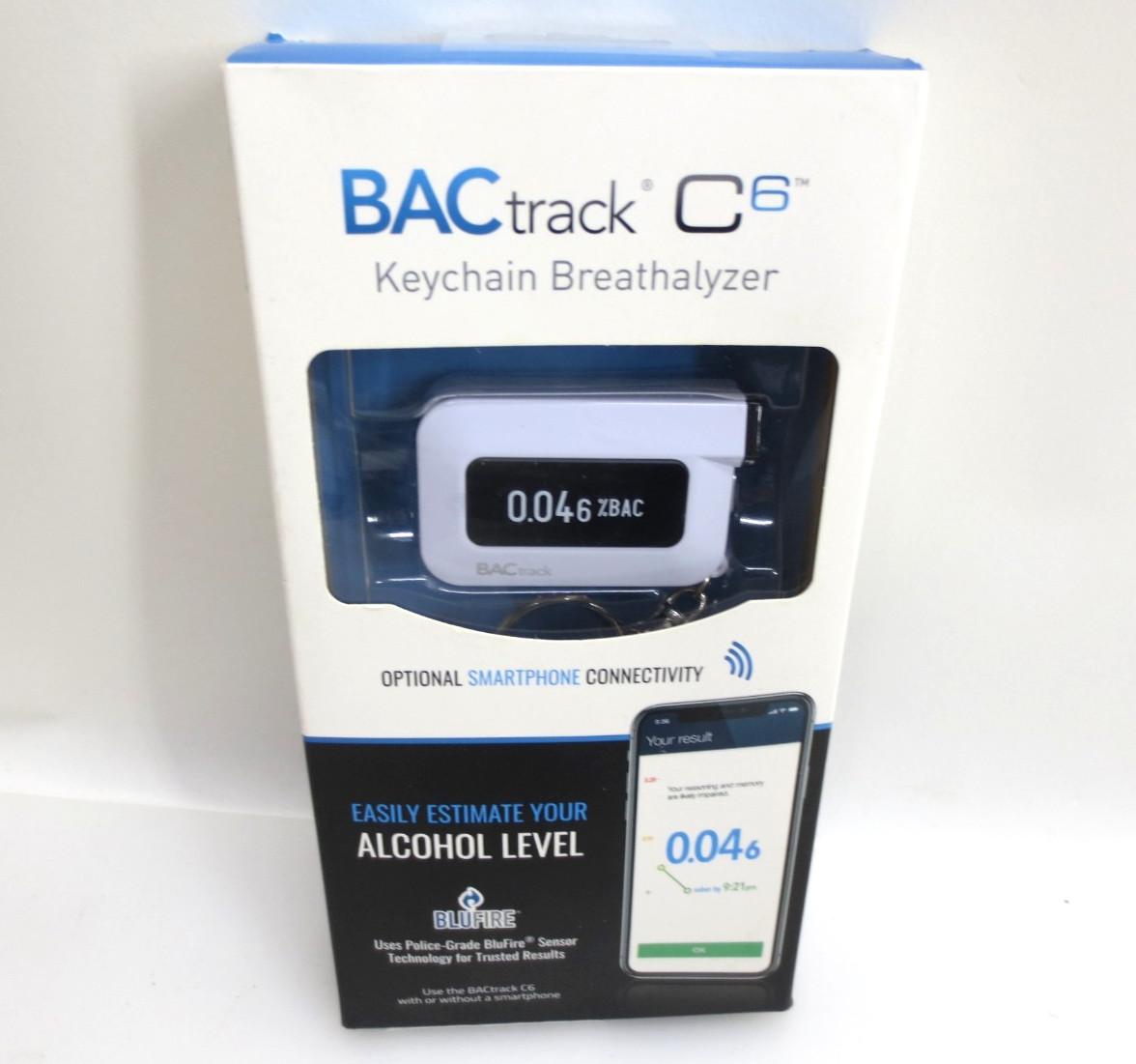 BACtrack C6 Keychain Breathalyzer with Bluetooth