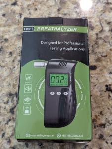 EK913 Professional Alcohol Breathalyzer for Accurate BAC