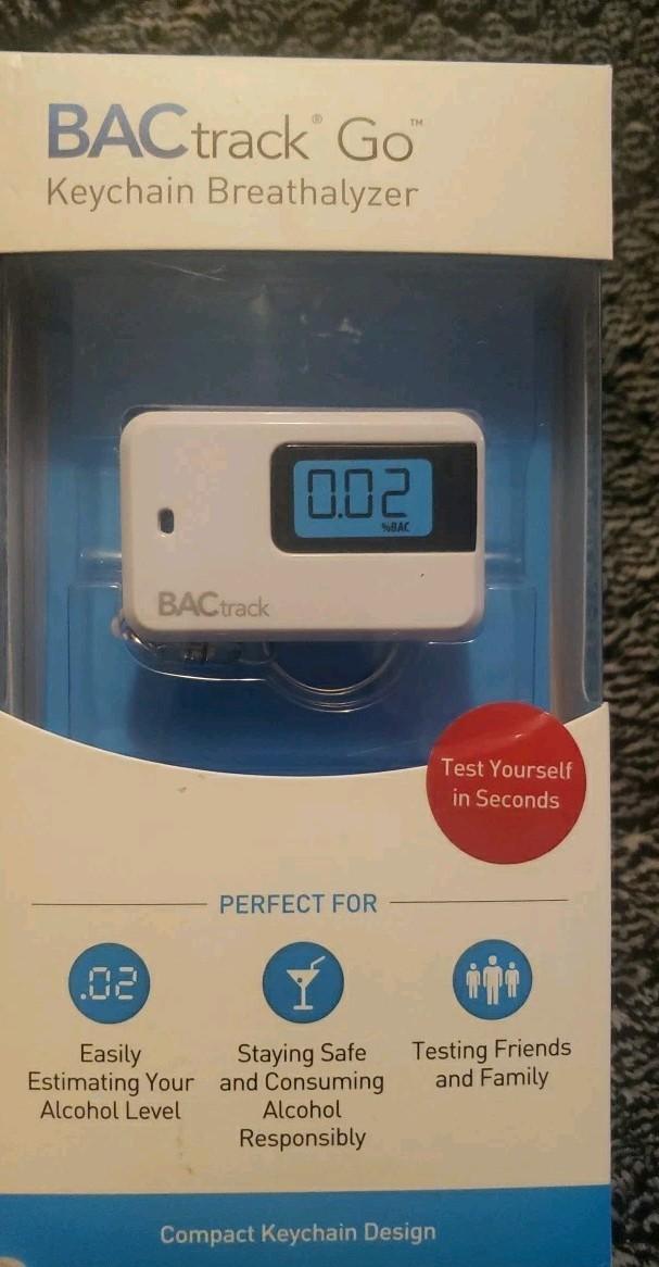 BACtrack Go Keychain Breathalyzer for Alcohol Testing