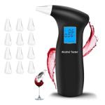 Portable Alcohol Breathalyzer with LCD Display