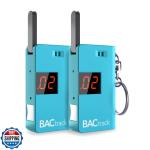 BACtrack Keychain Breathalyzer - Blue 2 Pack