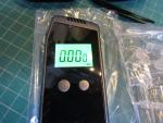 Portable Digital Alcohol Breathalyzer with Display