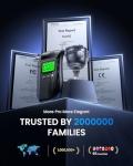 Accurate Alcohol Breathalyzer with History Tracking