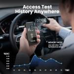 Portable High-Accuracy Breathalyzer with 8 Mouthpieces