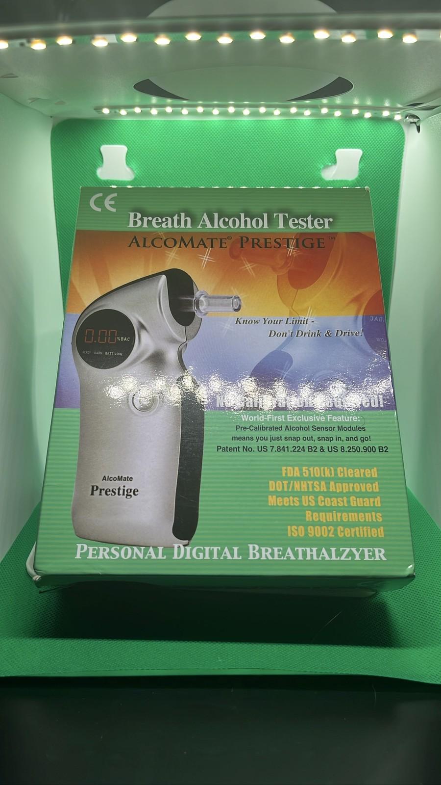 AlcoMate Prestige Personal Alcohol Breath Analyzer