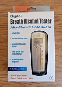 AlcoMate AL2500 SafeGuard Digital Breathalyzer