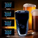 iBACheck Breathalyzer with Auto Flow and LED Display