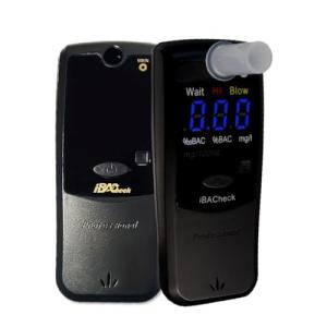 iBACheck Breathalyzer with Night Display and Memory