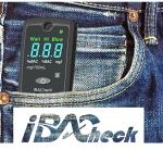iBACheck Breathalyzer with Night Display and Memory