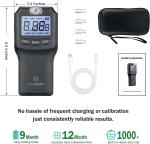 Police-Grade Fuel Cell Alcohol Breathalyzer