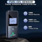 Rechargeable LED BAC Breathalyzer with Sensor