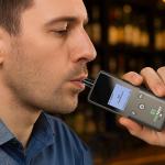 Rechargeable LED BAC Breathalyzer with Sensor