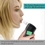 20 Pack Professional Breathalyzer Mouthpieces, Individually Wrapped