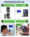 Accurate Portable Breathalyzer Keychain Alcohol Tester
