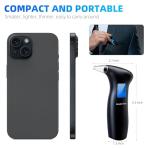 Portable Breathalyzer with LCD Display and Mouthpieces