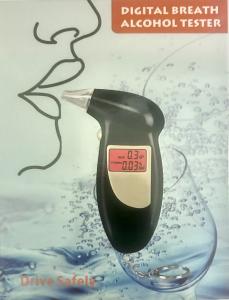 Portable Keychain Digital Breathalyzer Alcohol Tester