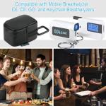 Breathalyzer Carrying Case with Carabiner Attachment