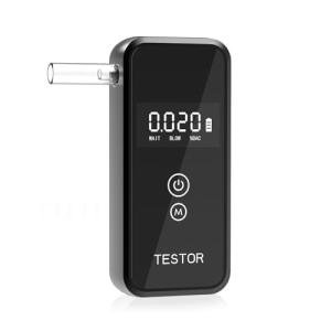 Professional-Grade Portable Breathalyzer with 8 Mouthpieces