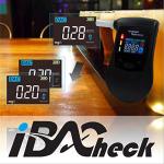 iBACheck Rechargeable Breathalyzer with 12 Mouthpieces