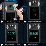 Rechargeable Personal Breathalyzer with Quick Test Feature