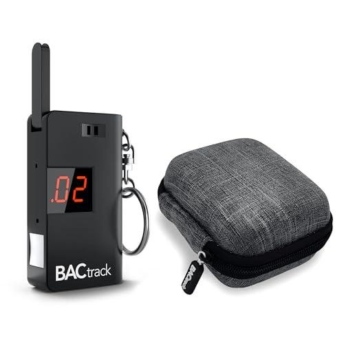 BACtrack Keychain Breathalyzer with Case Bundle