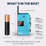 BACtrack Keychain Breathalyzer – Compact Alcohol Tester