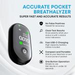 Portable No Contact Alcohol Breathalyzer - Breath Guard Buddy