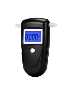 Digital Portable Breath Alcohol Tester - Black