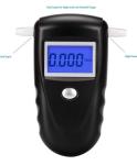 Digital Portable Breath Alcohol Tester - Black