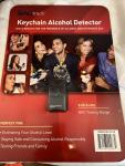 Ultra-Portable BAC Track Keychain Breathalyzer