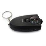 Keychain Breathalyzer with LED Light for Safe Driving