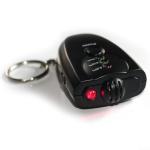 Keychain Breathalyzer with LED Light for Safe Driving