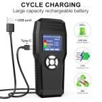 USB Rechargeable Breathalyzer with TFT Display and 10 Mouthpieces