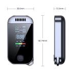 Digital Alcohol Breath Tester with LCD Display