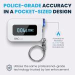BACtrack C6 Keychain Breathalyzer with Smartphone Connectivity