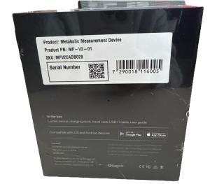 Lumen Handheld Metabolism Tracker with Charger