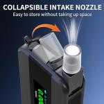 SUPNOVA Fuel Cell Alcohol Breathalyzer with 10 Mouthpieces