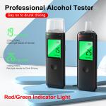 Digital Breathalyzer with Accurate Display and Rechargeable Battery