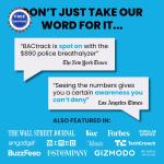 Keychain Breathalyzer BACtrack C6 for iPhone & Android