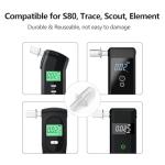 800 Breathalyzer Mouthpieces for S80, Trace, Scout