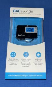 BACtrack Go Keychain Breathalyzer – Ultra-Portable Pocket Breathalyzer, Black