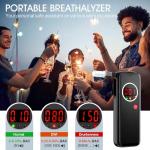 YYBNN Portable Alcohol Breathalyzer with LCD Display