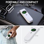 Accurate Portable Alcohol Breathalyzer with 10 Mouthpieces