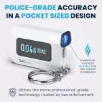 BACtrack C6 Keychain Breathalyzer with Smartphone Connectivity