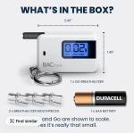 BACtrack Go Keychain Breathalyzer - Set of 2
