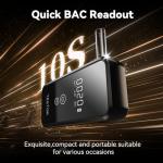 High-Accuracy Portable Breathalyzer with Memory Function