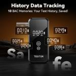 High-Accuracy Portable Breathalyzer with Memory Function