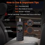 Proster Dual-Sensor Breathalyzer with Voice Prompts